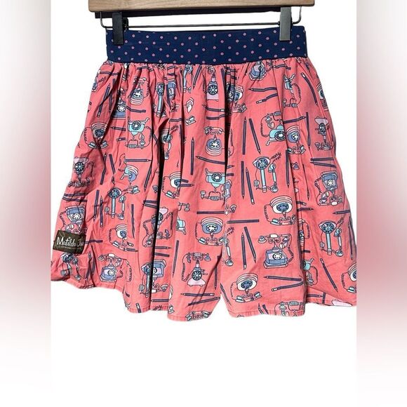 Matilda Jane Hold The Phone Collection Skirt Size 14 - Picture 2 of 10